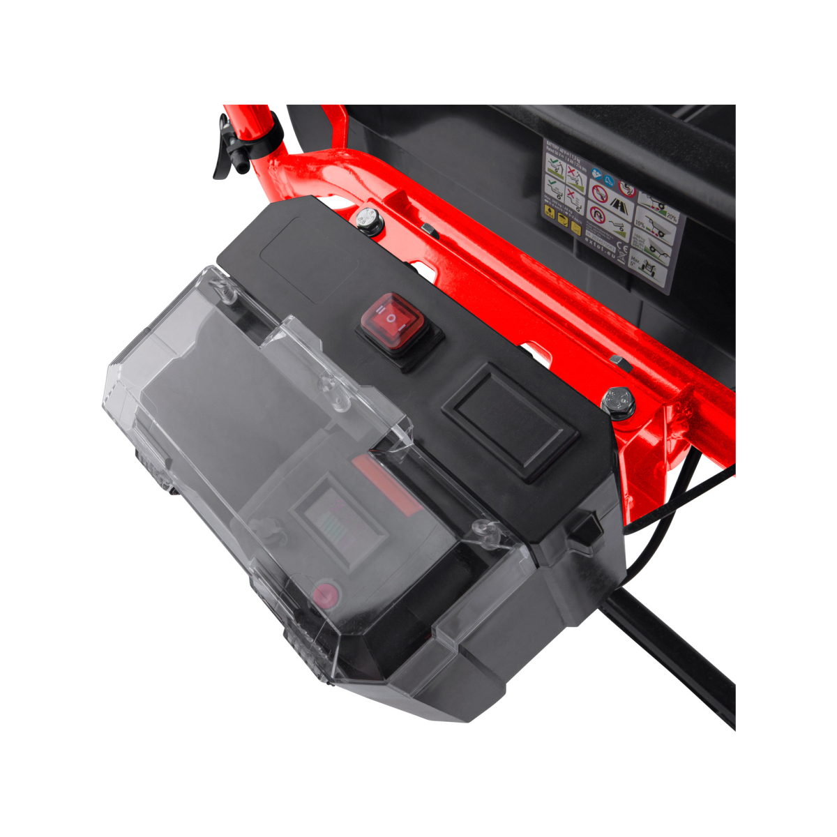 Kétkerekű teherbicikli akkumulátoros váltóval, 400kg, 225l, 40V Li-ion, 6Ah Előnézet 