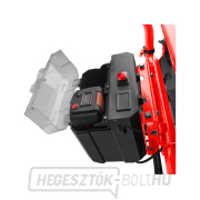 Kétkerekű teherbicikli akkumulátoros váltóval, 400kg, 225l, 40V Li-ion, 6Ah Előnézet 