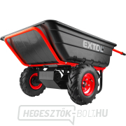 Kétkerekű teherbicikli akkumulátoros váltóval, 400kg, 225l, 40V Li-ion, 6Ah Előnézet 