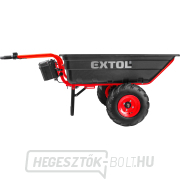 Kétkerekű teherbicikli akkumulátoros váltóval, 400kg, 225l, 40V Li-ion, 6Ah náhled