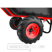 Kétkerekű teherbicikli akkumulátoros váltóval, 400kg, 225l, 40V Li-ion, 6Ah náhled