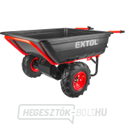 Kétkerekű teherkerékpár akkumulátoros sebességváltóval, 300kg, 300l, 40V Li-ion, 6Ah gallery main image