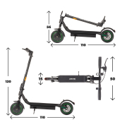 Procraft DS350S elektromos roller | DS350S náhled
