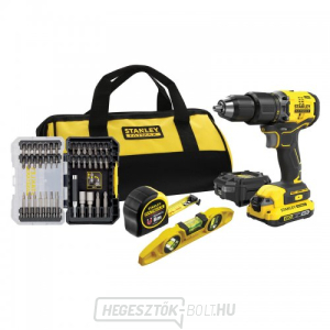 Kombinációs készlet V20 18V 1x2,0Ah Stanley FatMax SFMCK101D1S Kombinációs készlet V20 18V 1x2,0Ah Stanley FatMax SFMCK101D1S gallery main image