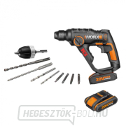 WX390 - Fúrókalapács 20 V, 1x2,0 Ah - Powershare Előnézet 