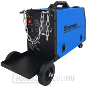 Sherman inverteres hegesztő DUALMIG 210 S4 kerekekkel és palackpolccal + zseblámpa + kábelek Sherman inverteres hegesztő DUALMIG 210 S4 kerekekkel és palackpolccal + zseblámpa + kábelek náhled