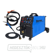 Sherman inverteres hegesztő DUALMIG 210 S4 kerekekkel és palackpolccal + zseblámpa + kábelek Sherman inverteres hegesztő DUALMIG 210 S4 kerekekkel és palackpolccal + zseblámpa + kábelek gallery main image