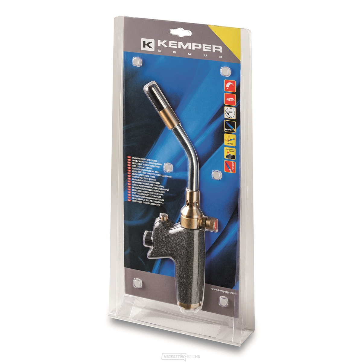 TURBO KEMAP 4 kW/EU égő piezo gyújtással