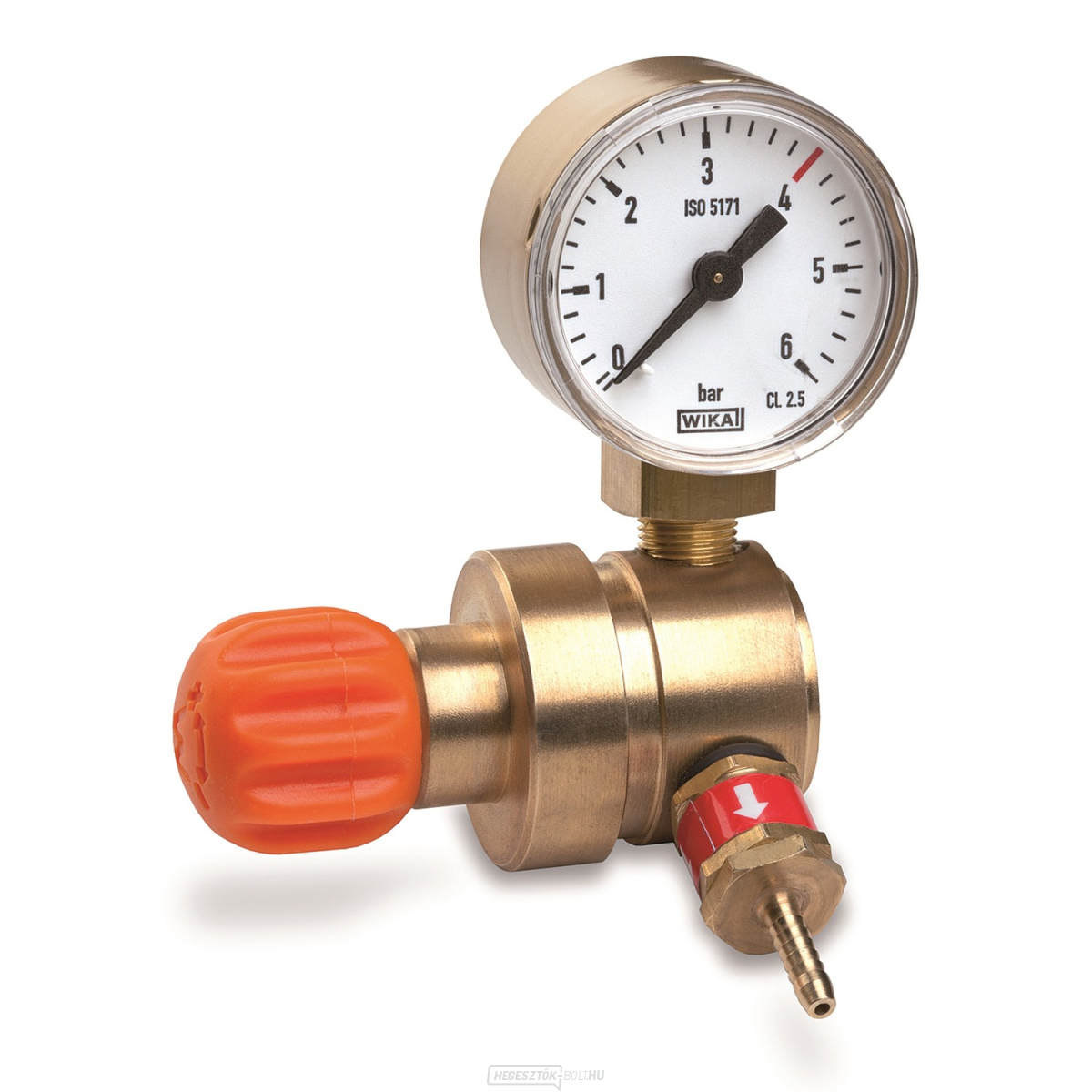 Gázszabályozó miniautogénhez nyomásmérővel Gázszabályozó miniautogénhez nyomásmérővel gallery main image