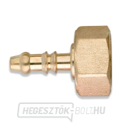 Gáztömlő csatlakozóhüvely G3/8LH Gáztömlő csatlakozóhüvely G3/8LH gallery main image