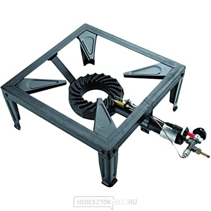 Öntöttvas tűzhely 7,5 kW, szabályozható, peizo-gyújtású. gallery main image