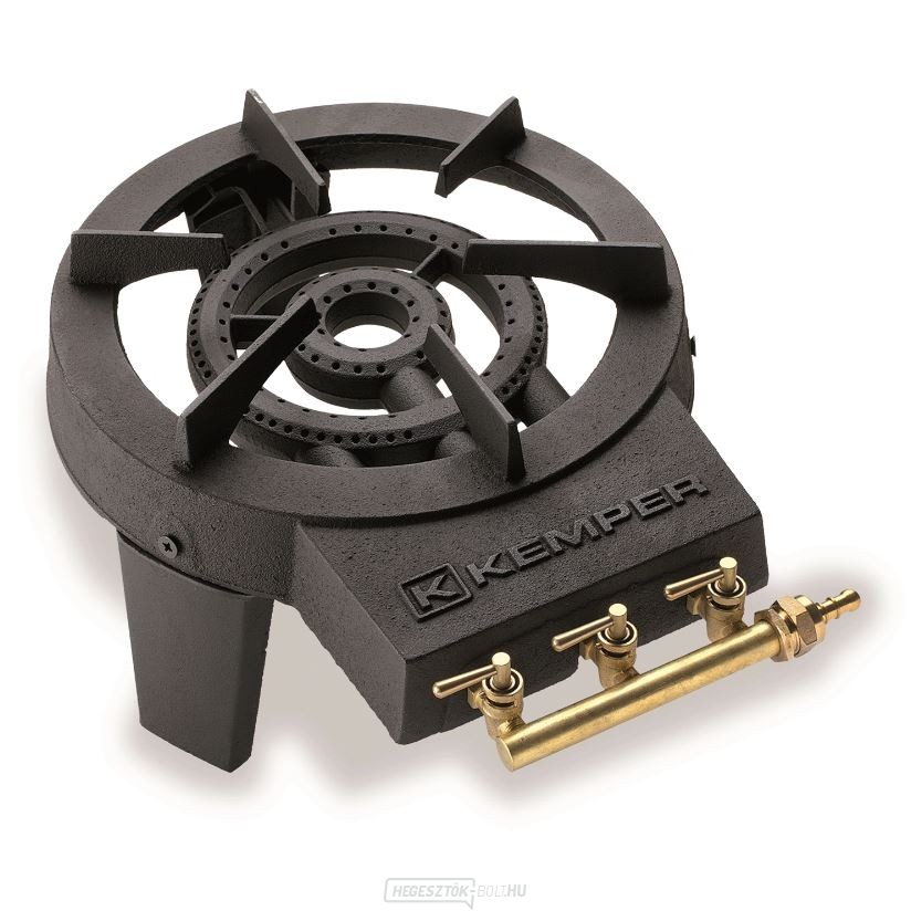 Öntöttvas tűzhely 8,6 kW 3 lábon, PB 30 mbar gallery main image