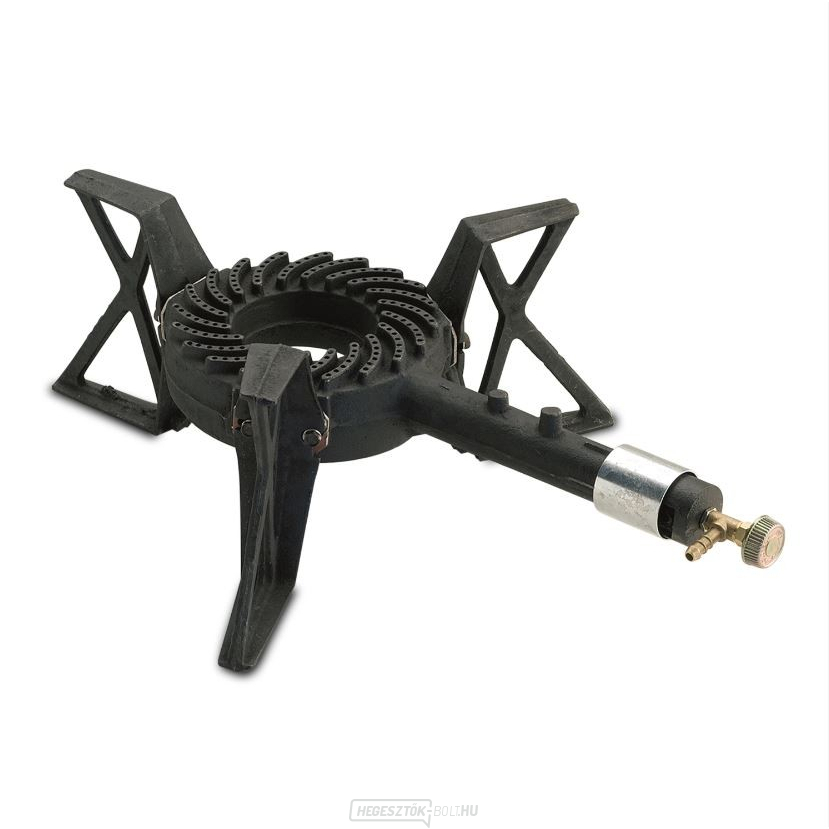 Öntöttvas tűzhely 7,5 kW 3 lábon, PB 30 mbar