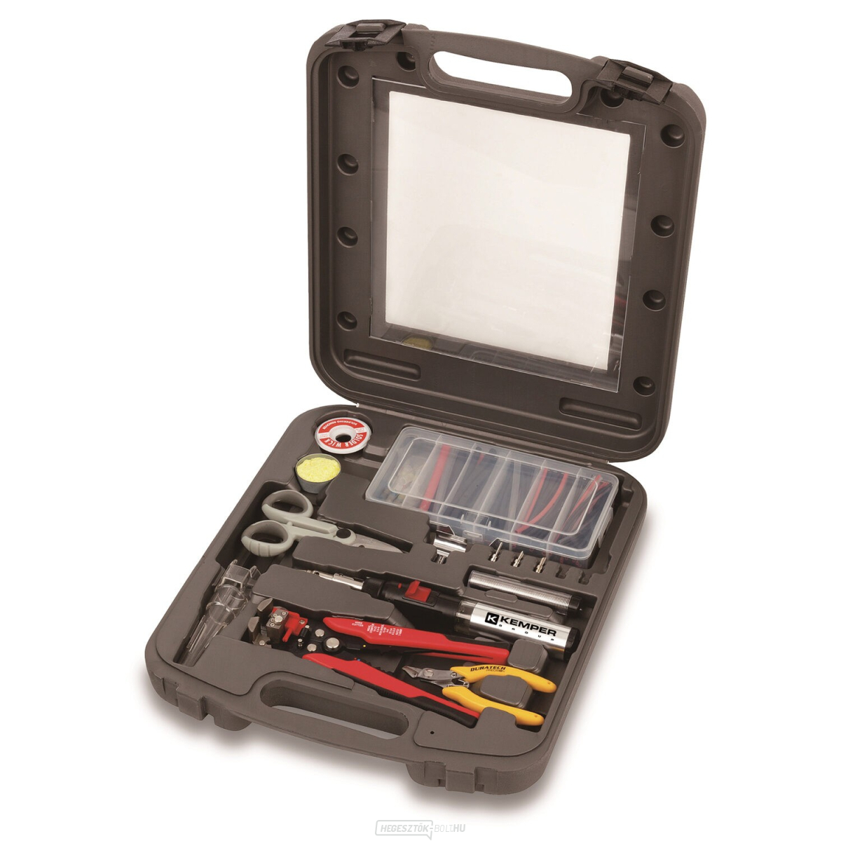 Mini forrasztó/forgácsoló készlet ELEKTRO tokban 10051 gallery main image