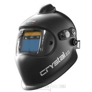Hegesztősisak légelosztóval Crystal 2.0 PAPR (e3000) fekete Hegesztősisak légelosztóval Crystal 2.0 PAPR (e3000) fekete gallery main image