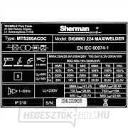 Szinergikus inverteres hegesztőgép Sherman DIGIMIG 224 MAXIWELDER + zseblámpa + kábelek Szinergikus inverteres hegesztőgép Sherman DIGIMIG 224 MAXIWELDER + zseblámpa + kábelek náhled
