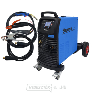 Szinergikus inverteres hegesztő Sherman DIGIMIG 351 DUALPULSE 4R + pisztoly + kábelek Szinergikus inverteres hegesztő Sherman DIGIMIG 351 DUALPULSE 4R + pisztoly + kábelek gallery main image