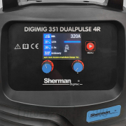 Szinergikus inverteres hegesztő Sherman DIGIMIG 351 DUALPULSE 4R + pisztoly + kábelek + sisak Szinergikus inverteres hegesztő Sherman DIGIMIG 351 DUALPULSE 4R + pisztoly + kábelek + sisak náhled