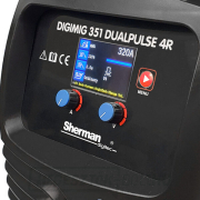 Szinergikus inverteres hegesztő Sherman DIGIMIG 351 DUALPULSE 4R + pisztoly + kábelek + sisak Szinergikus inverteres hegesztő Sherman DIGIMIG 351 DUALPULSE 4R + pisztoly + kábelek + sisak náhled