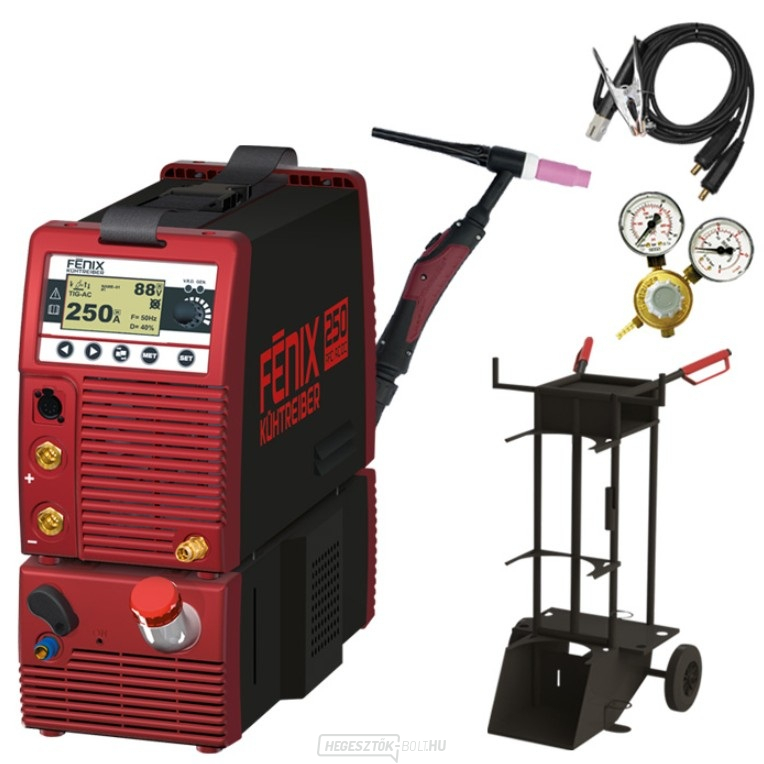 FĒNIX 250 PFC AC/DC + zseblámpa + kábelek + szelep + kosár