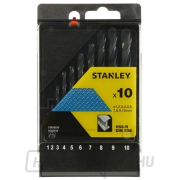 STANLEY STA56030 fém fúrókészlet 1-10mm gallery main image