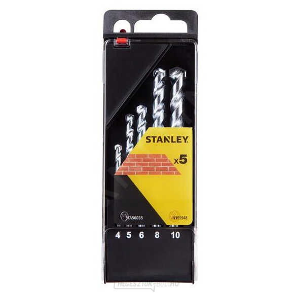 Stanley tartozékok - 5 részes falazó fúrókészlet STA56035