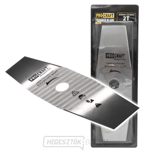 Bozótvágó penge (305*90*25,4) 2T (rozsdamentes acél) PROCRAFT | H-2T/H Bozótvágó penge (305*90*25,4) 2T (rozsdamentes acél) PROCRAFT | H-2T/H gallery main image