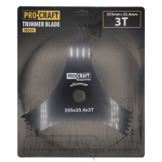 Bozótvágó penge (D255*25.4) 3T (DRAGON) PROCRAFT | H-3T/D Előnézet 