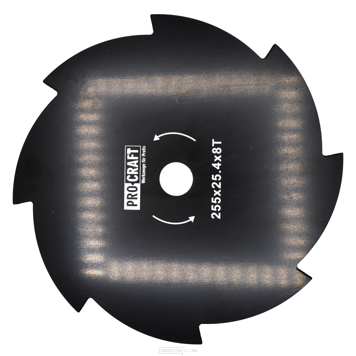 Bozótvágó penge (tárcsa) (D255*25.4) 8 fog PROCRAFT | H-8T