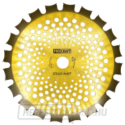Bozótvágó penge (tárcsa) (D255*25.4) 40T (kétoldalas) (arany) PROCRAFT | H/P-2/G gallery main image