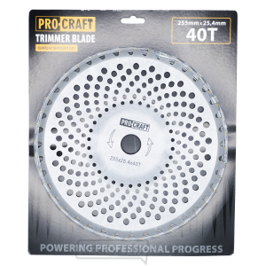 Bozótvágó penge (tárcsa) (D255*25.4) 40 fogú, lekerekített PROCRAFT | H/P-1 Bozótvágó penge (tárcsa) (D255*25.4) 40 fogú, lekerekített PROCRAFT | H/P-1 gallery main image