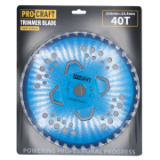 Bozótvágó penge (penge) (D255*25.4) 40T volfrám-karbid (kék) PROCRAFT | H/P-3/B Előnézet 