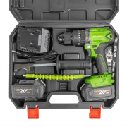 Procraft SPA18BL szénkefe nélküli akkus ütvefúró DBS-101 bitkészlettel | SPA18BL/DBS101 náhled