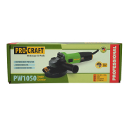 Procraft PW1050 sarokcsiszoló + gyorszáras anya, 10x vágókorong, 2x lamellás csiszolókorong | SPW1050/RM14 Előnézet 