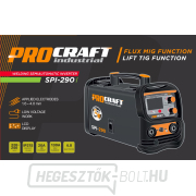 Kombinált inverteres hegesztő Co Flux - porbeles huzal, MMA, TIG emelés Procraft SPI-290 | SPI-290 Kombinált inverteres hegesztő Co Flux - porbeles huzal, MMA, TIG emelés Procraft SPI-290 | SPI-290 náhled