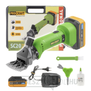 Akkus juhnyíró gép Procraft SC20 | SC20 Akkus juhnyíró gép Procraft SC20 | SC20 gallery main image