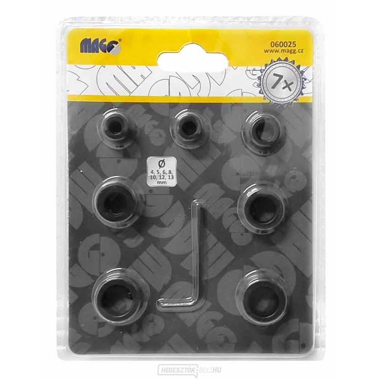 Mélységütköző készlet 4-13 mm - 7 darabos
