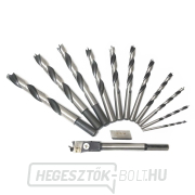 Fafúró készlet - 14 db (3, 4, 5, 6, 7, 8, 9, 10, 11, 12, 13 mm) Fafúró készlet - 14 db (3, 4, 5, 6, 7, 8, 9, 10, 11, 12, 13 mm) gallery main image