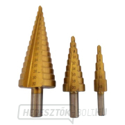 Lépcsős fúrókészlet - 3 darabos Lépcsős fúrókészlet - 3 darabos gallery main image