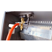 Kombinált gáztűzhely 4,2 kW és elektromos 1,5 kW-os MAGG tűzhely ventilátorral náhled