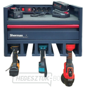 Sherman Műhelyszekrény elektromos szerszámokhoz hosszabbító kábellel gallery main image
