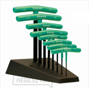 T-kulcs készlet TTHX 8 torx T9-40+állvány T-kulcs készlet TTHX 8 torx T9-40+állvány gallery main image