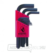 Imbuszkulcs készlet/metrikus HLX9 S rövid gallery main image
