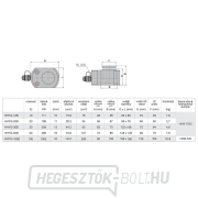 Hidraulikus henger, alacsony HHYG-100B Előnézet 