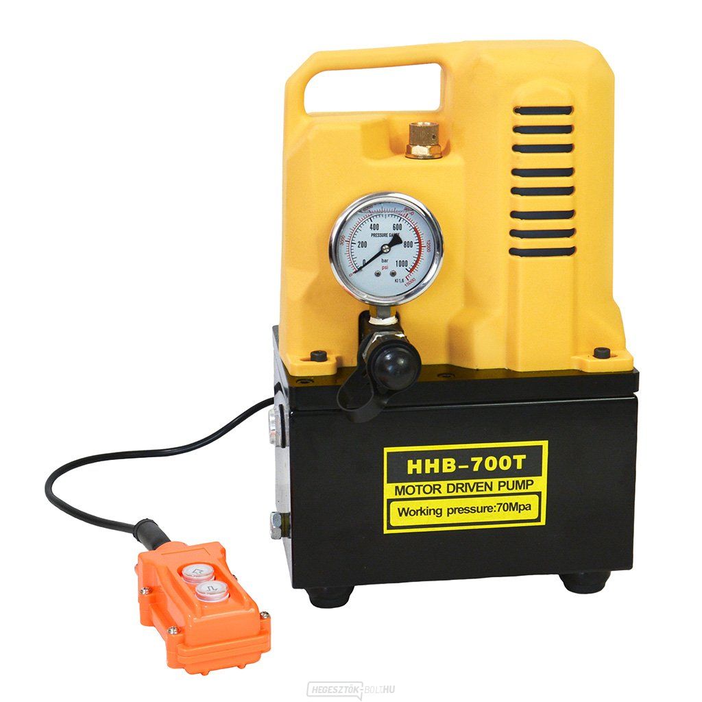 Elektromos hidraulikus szivattyú nyomásmérővel HHB-700T