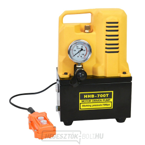 Elektromos hidraulikus szivattyú nyomásmérővel HHB-700T Elektromos hidraulikus szivattyú nyomásmérővel HHB-700T gallery main image
