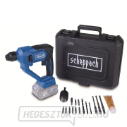 Scheppach C-RHD130-X akkus 20 V-os IXES SDS Plus 3 az 1-ben fúrókalapács kalapáccsal, táskával és tartozékokkal... gallery main image
