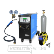 Multi MIG Synergic KÜTŐKÉSZLET 3500-as + Pisztoly + Szelep + Sisak + Tele CO2 palack Multi MIG Synergic KÜTŐKÉSZLET 3500-as + Pisztoly + Szelep + Sisak + Tele CO2 palack gallery main image