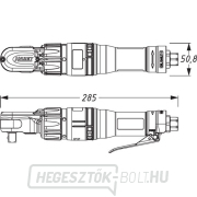 Pneumatikus racsnis kulcs HAZET 9022-360 Előnézet 