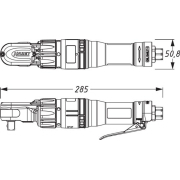Pneumatikus racsnis kulcs HAZET 9022-360 Előnézet 